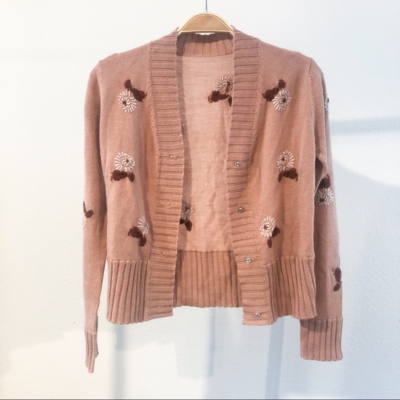 Vintage Embroidered Cardigan - Picture 2 of 7